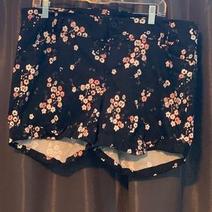 Torrid Floral Shorts